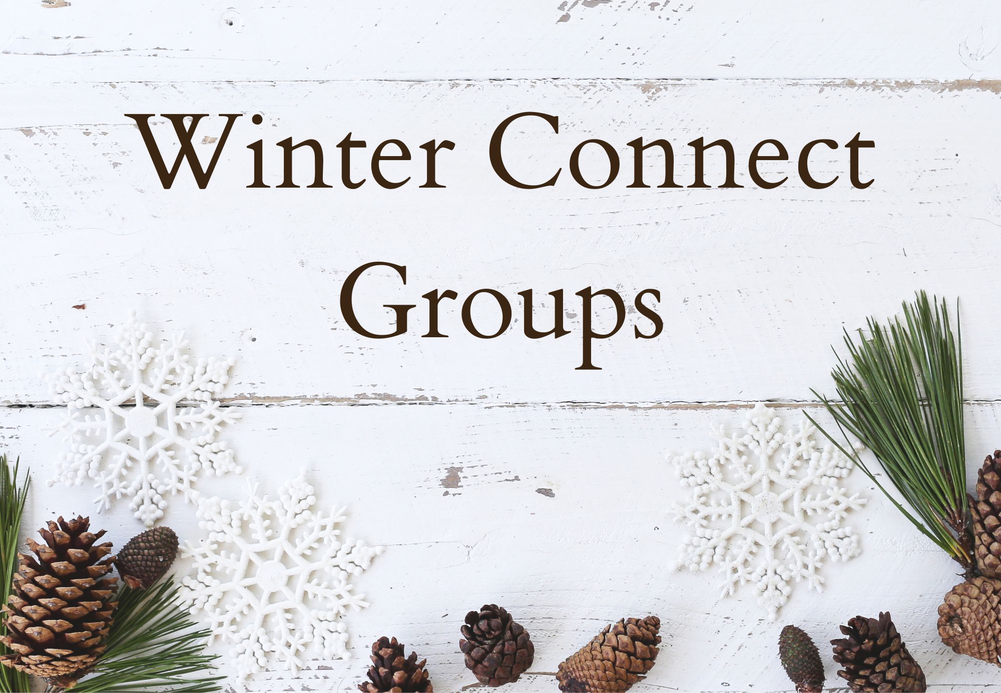 Winter 2025 Study Groups - Click Image for details