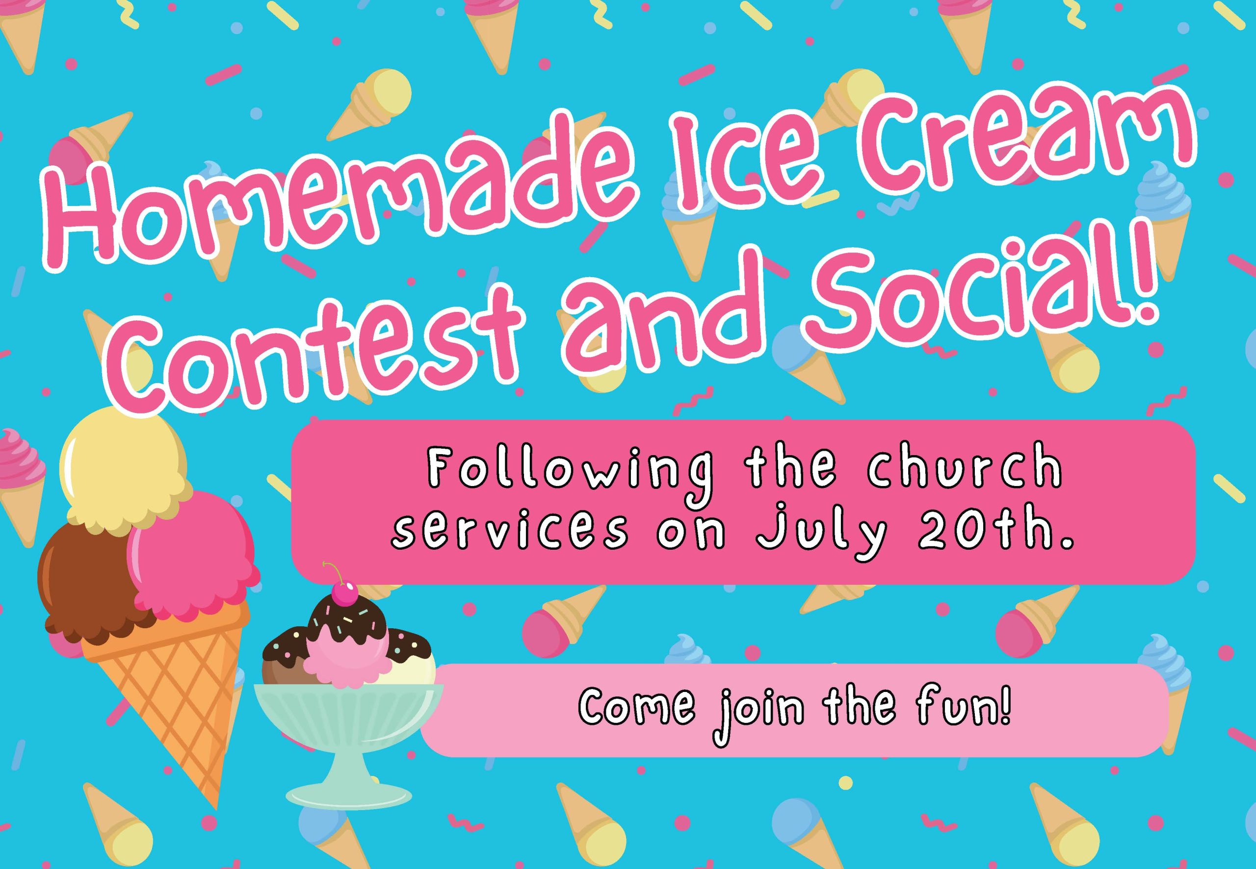 ANNUAL EVENT - JULY 20TH AFTER WORSHIP